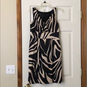 Unique print party dress